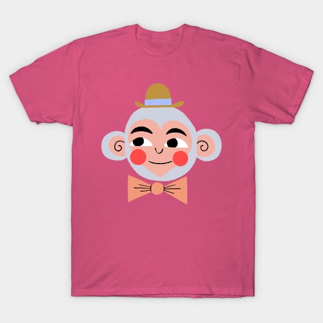 Dapper Monkey T-Shirt by Rebelform